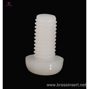 M8 M10 white nylon plastic machine screw